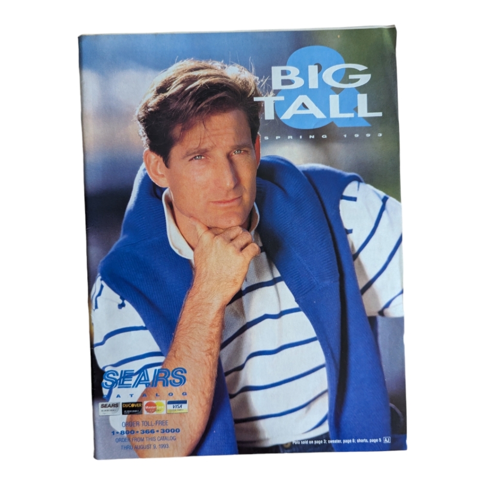 Vintage Sears Big & Tall Spring 1993